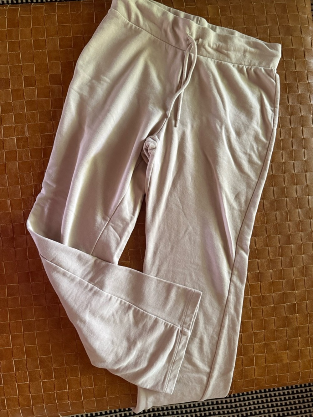 Khaki tan Drawstring Lounge Pants - Picture 2 of 4
